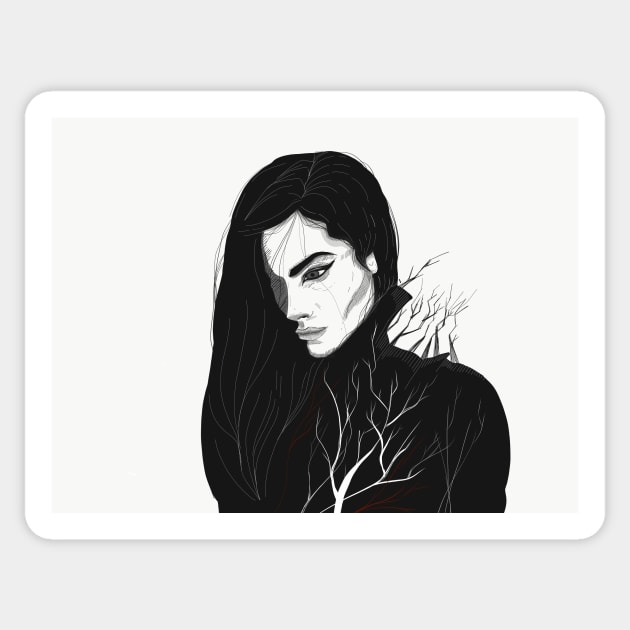 Natural beauty Sticker by DemoNero